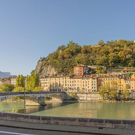 R'Apparts Studio Chic Des Quais Grenoble Buitenkant foto